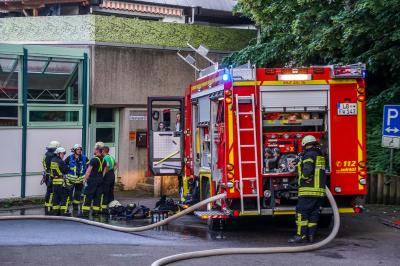 Ludwigsburg: Saunabrand in Heilbad Hoheneck